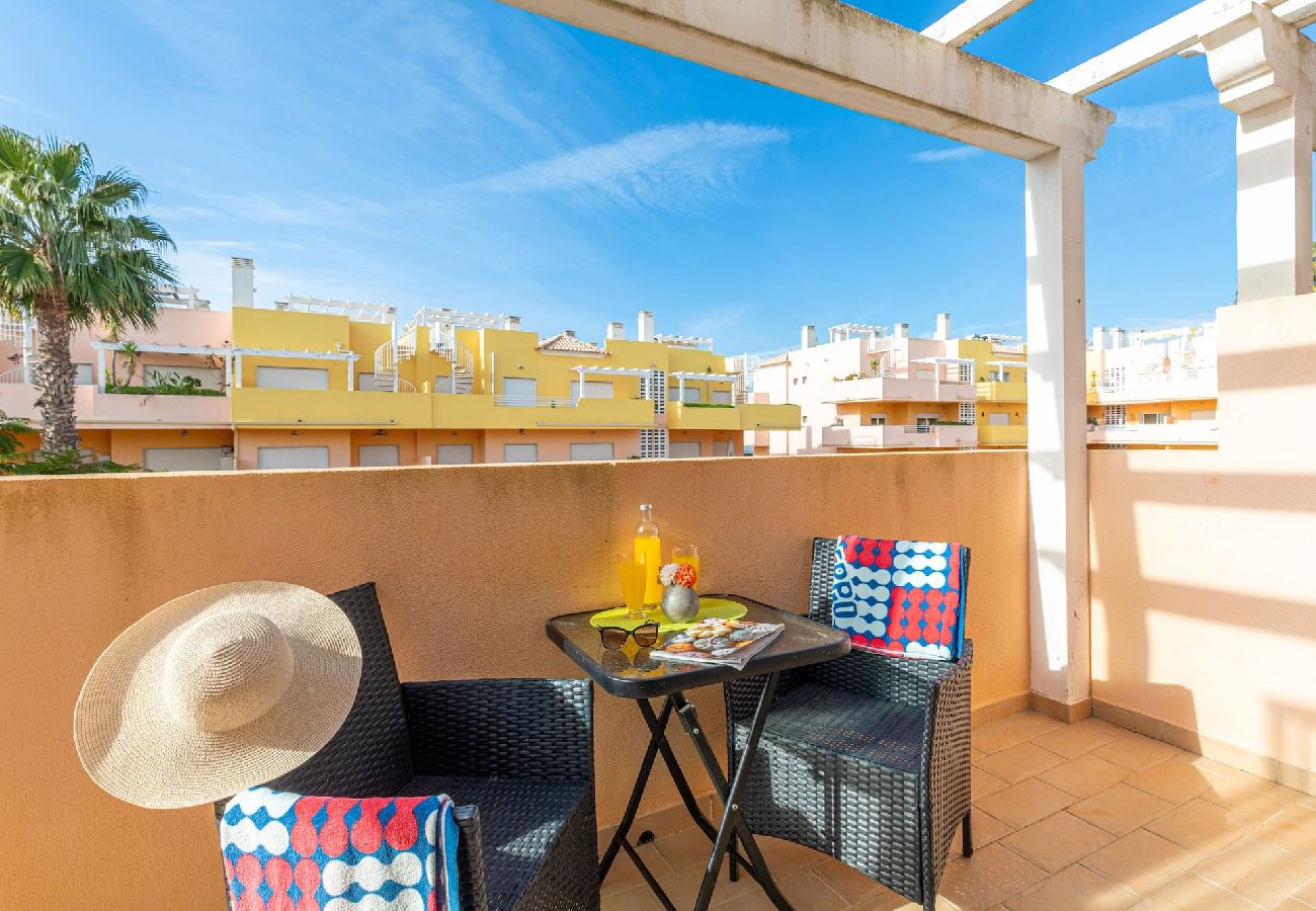 Apartamento en Cabanas de tavira - Apartamento Jane/Dúplex, con piscina y solárium 