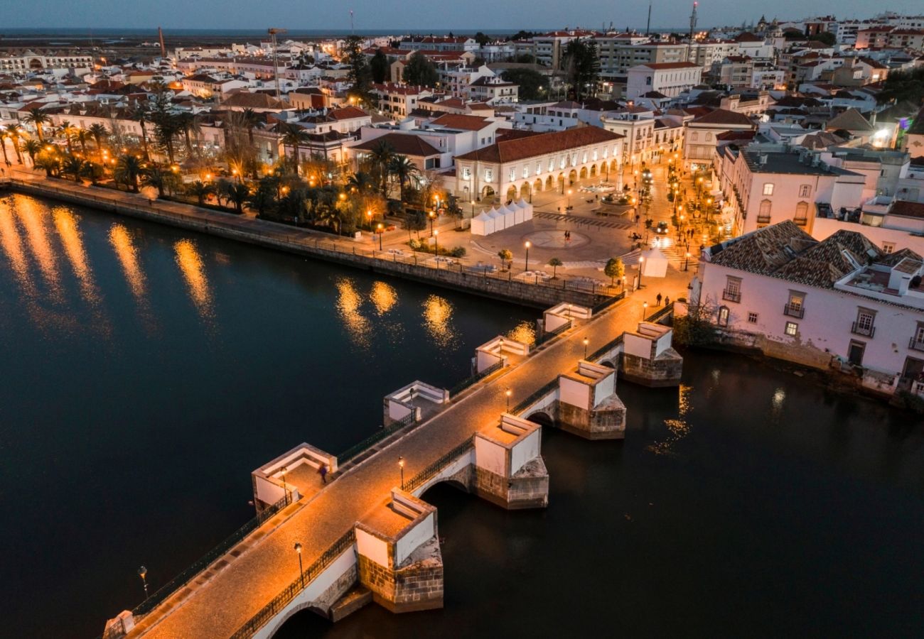 Apartamento en Tavira - Apartamento Ponte Romana-Riverside con terraza so 