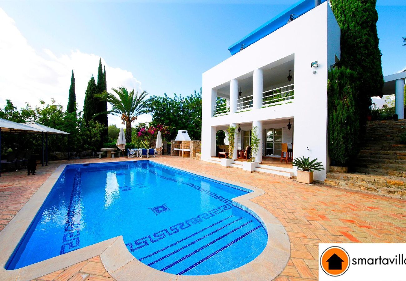 Villa en Tavira - Villa Jacaranda/piscina, vista al mar y jardín ma 