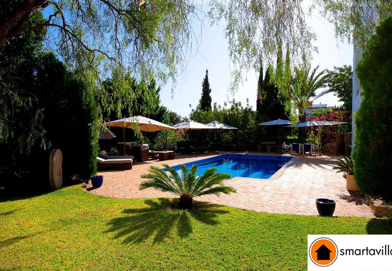 Villa en Tavira - Villa Jacaranda/piscina, vista al mar y jardín ma 