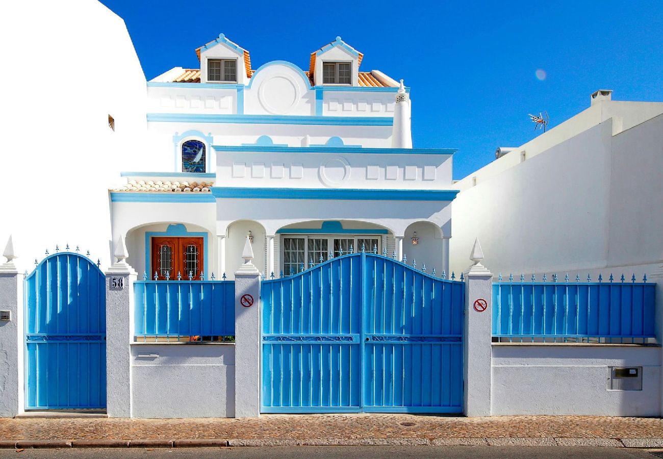 Villa en Santa Luzia - Villa Limoeiro con piscina/pueblo y ferry de play 