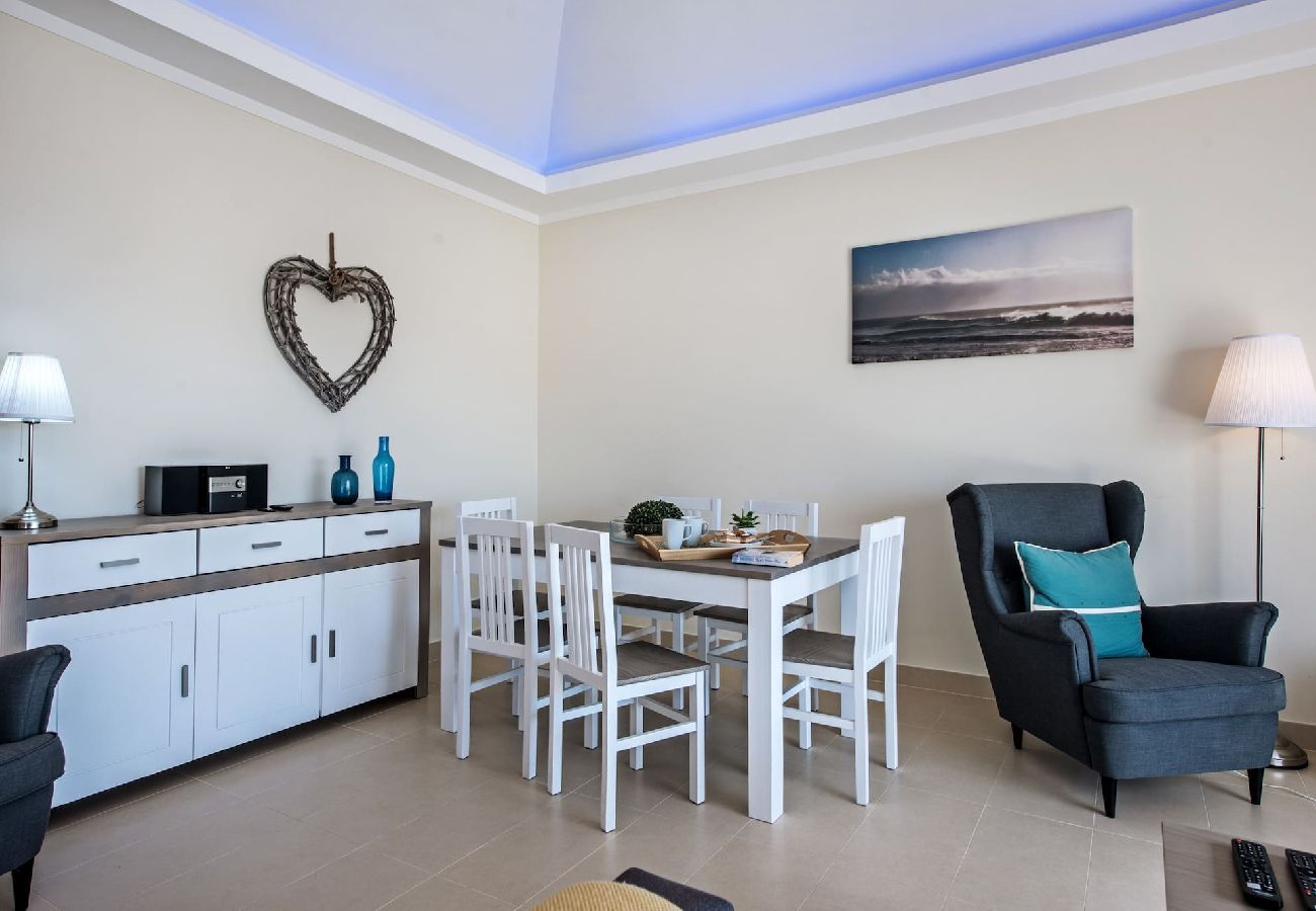 Apartamento en Cabanas de tavira - Apartamento Azul/Penthouse elegante con terraza y 