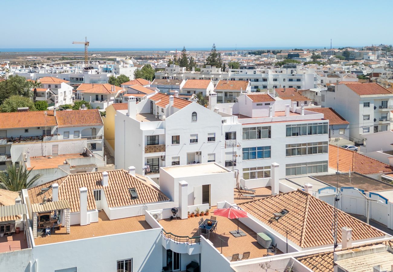 Apartamento en Tavira - Apartamento Alfarrobeira-con magnífica terraza 