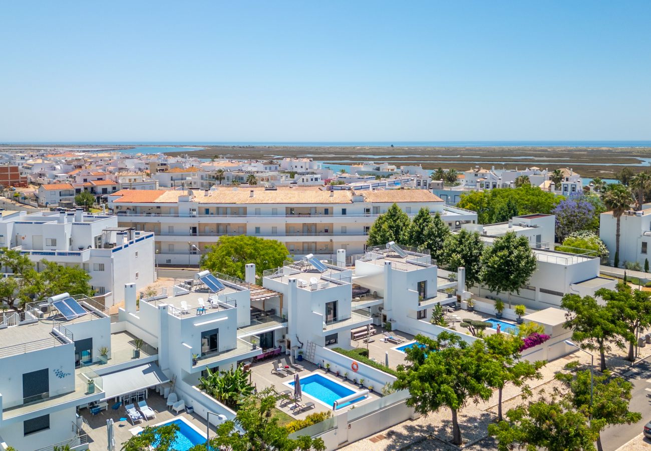 Villa en Santa Luzia - Villa Serena/Hermosa villa familiar con piscina 