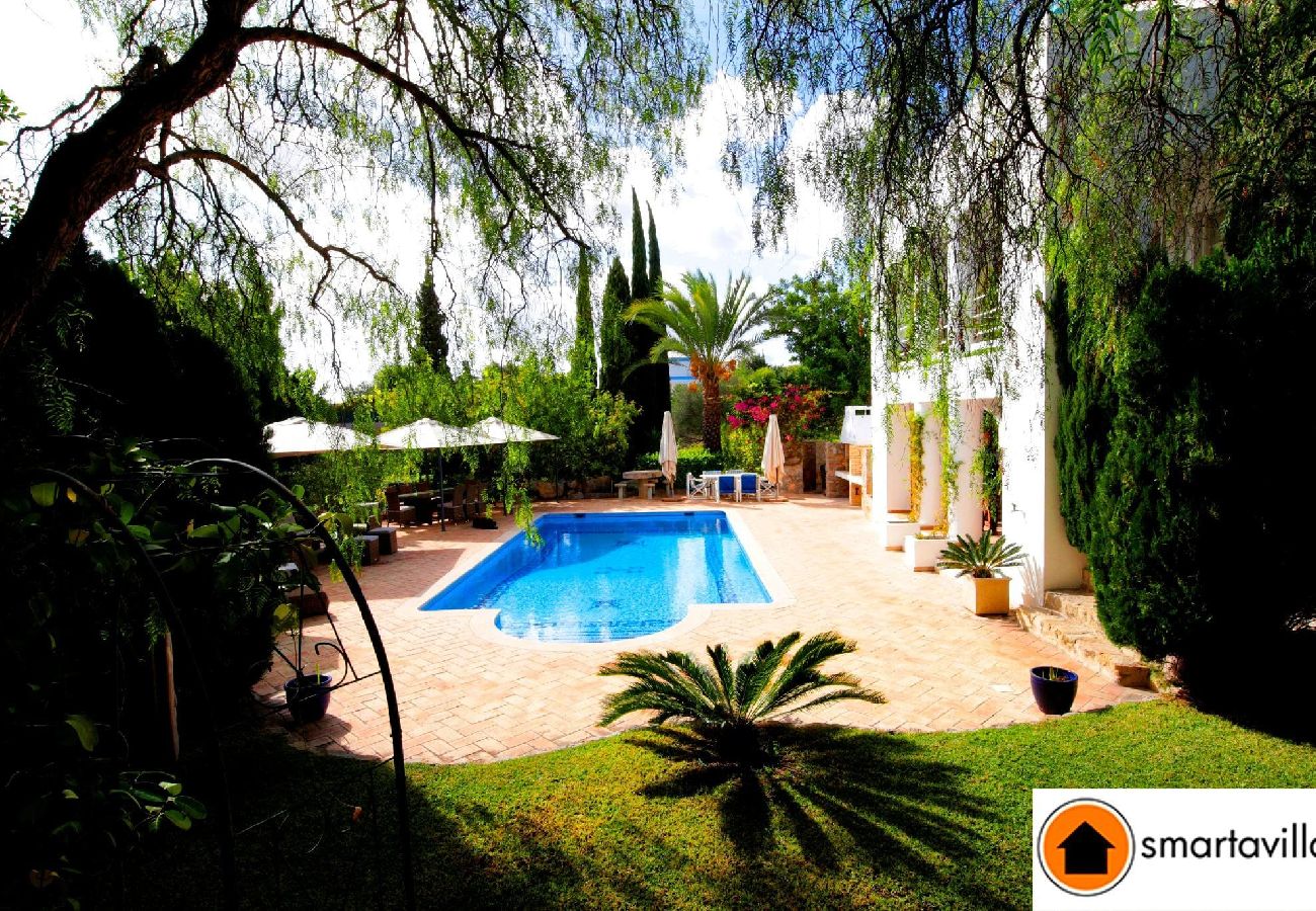 Villa à Tavira - Villa Jacaranda/Piscine, vue mer et jardin arboré 