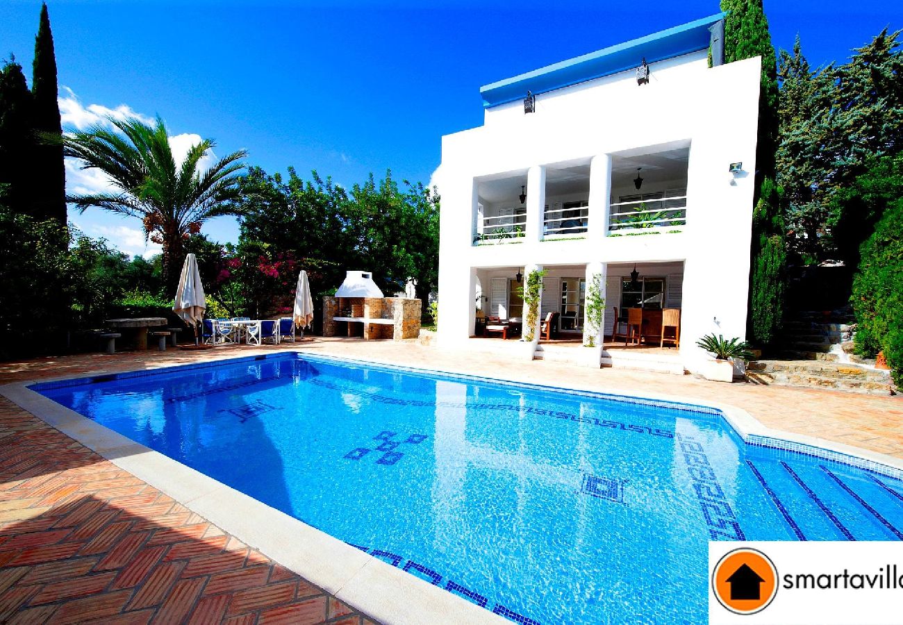 Villa à Tavira - Villa Jacaranda/Piscine, vue mer et jardin arboré 