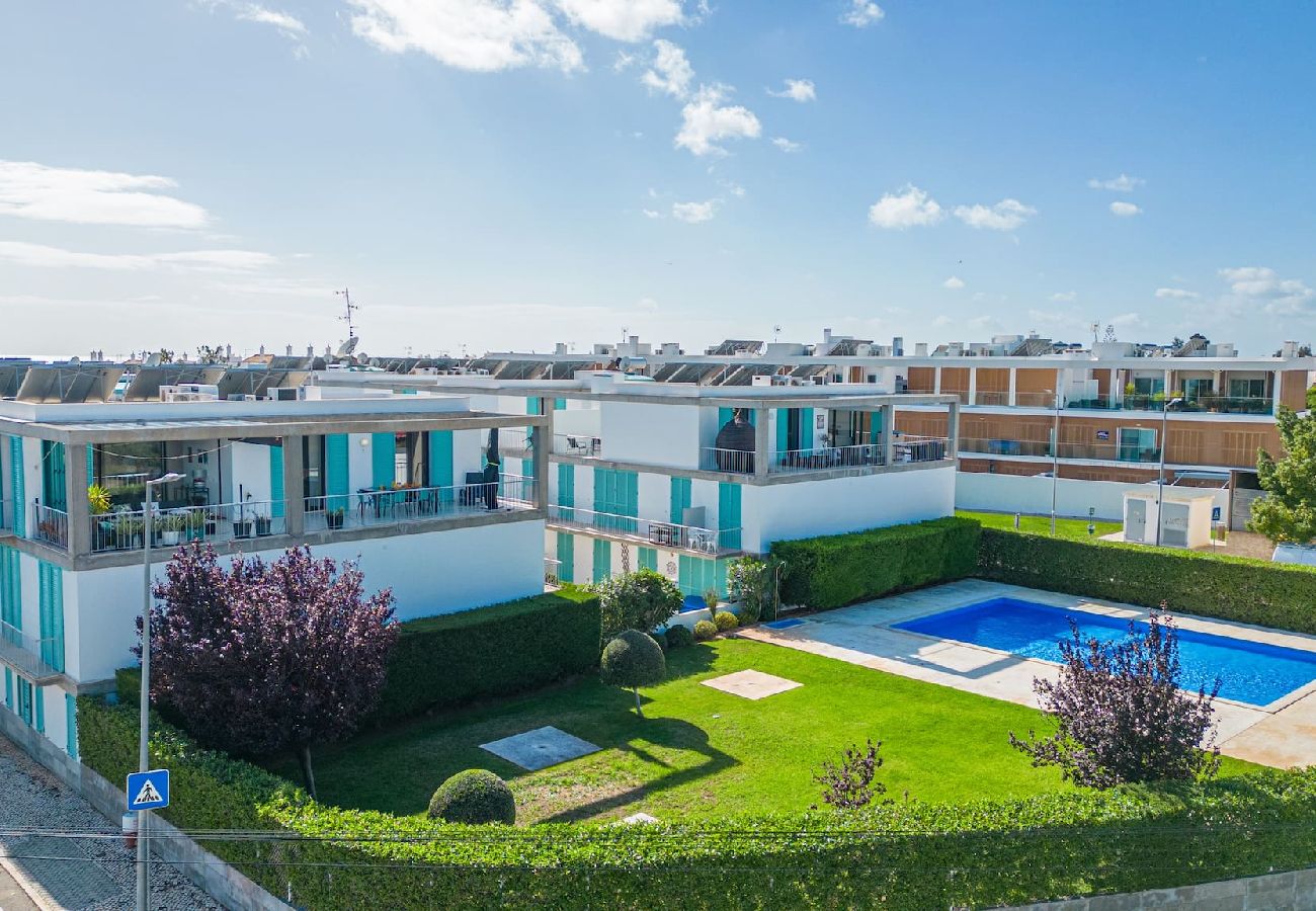 Apartamento em Cabanas de tavira - “Terrazza Paradiso”/Incríveis terraços, piscina e 